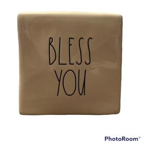 Rae Dunn Tissue Holder - Bless You